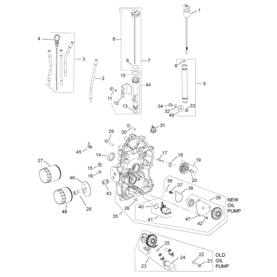 Kohler LH640 Lubrication