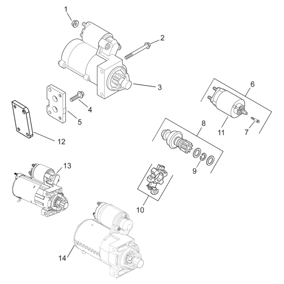Starting for Kohler LH690