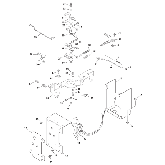 Kohler LH690 Engine Controls