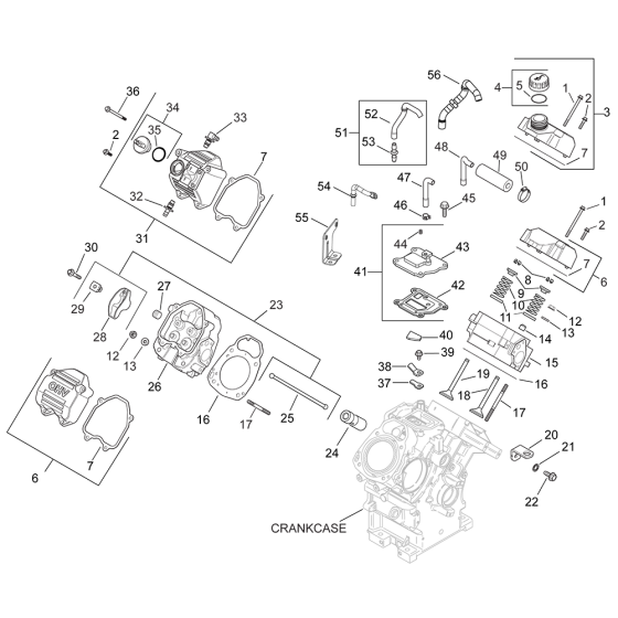Cylinder Head for Kohler LH755