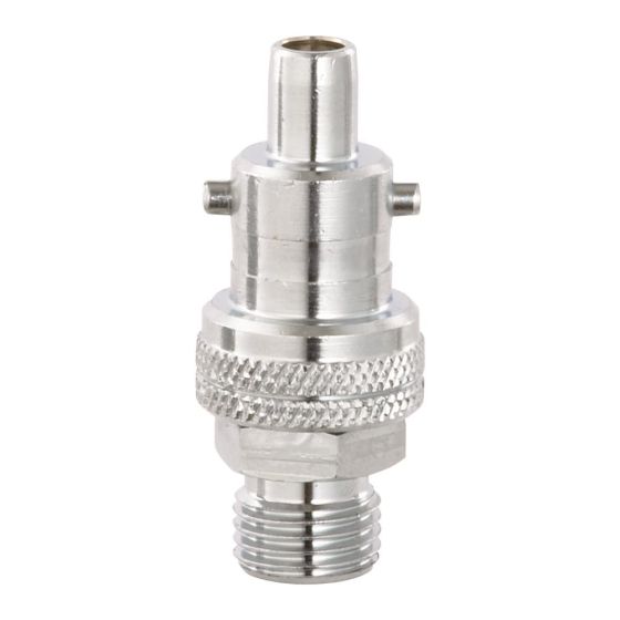 PCL Instantair Brass Swivel Adapter Male Thread G 1/4" - AA5402