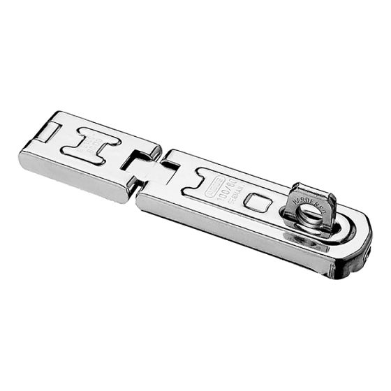 100/100 100mm DG Hinged Hasp & Staple by ABUS - 1453