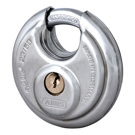 23/60 60mm Diskus Padlock Carded 44753 by ABUS - 44753