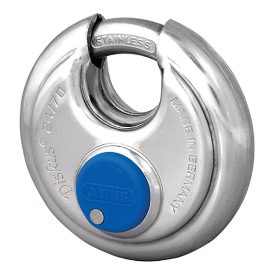 24IB/70 70mm Diskus Padlock Stainless Steel by ABUS - 2050