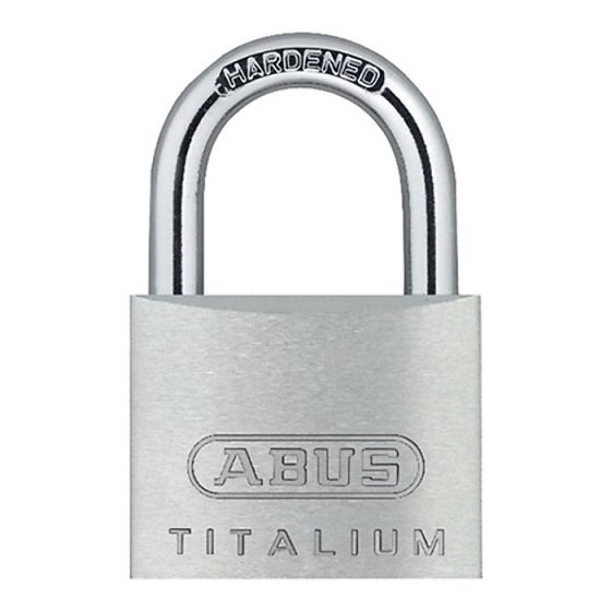 64TI/25 Titalium Padlock 25mm by ABUS - 56182