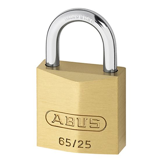 65/25 25mm Brass Padlock Keyed 253 by ABUS - 3891