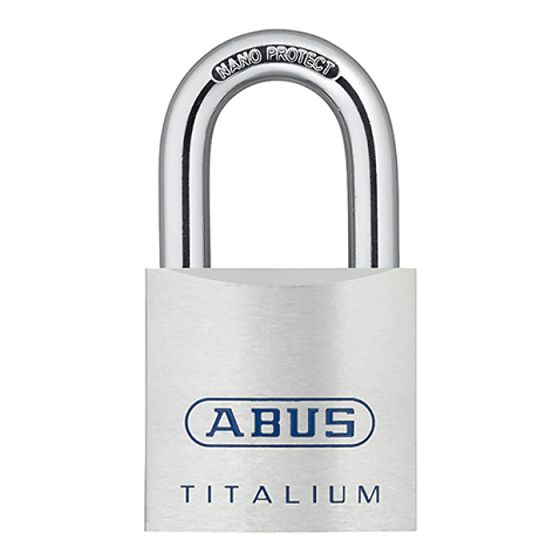 80TI/50 Titalium Padlock 50mm by ABUS - 56234