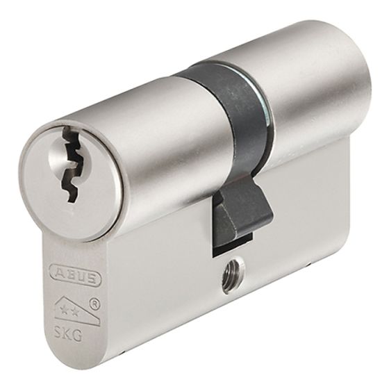 E60NP Euro Double Cylinder Nickel Pearl 35mm / 45mm Visi by ABUS - 54866