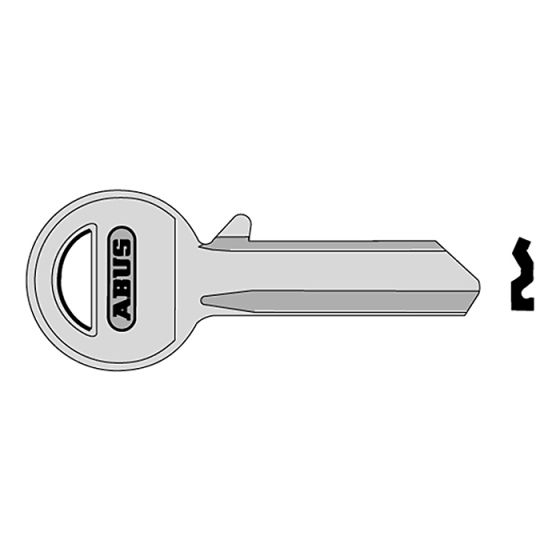 85/30 30mm Right Hand Key Blank by ABUS - 2701