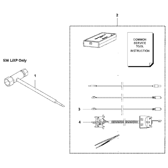 Accessories Assembly For Husqvarna 436li Chainsaw