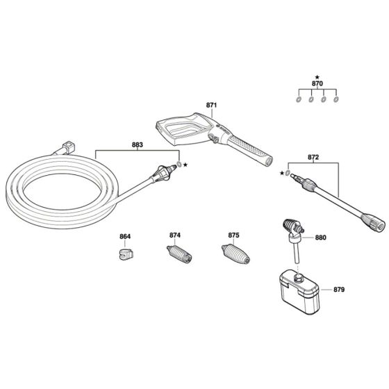 Cleaner Assembly for Bosch