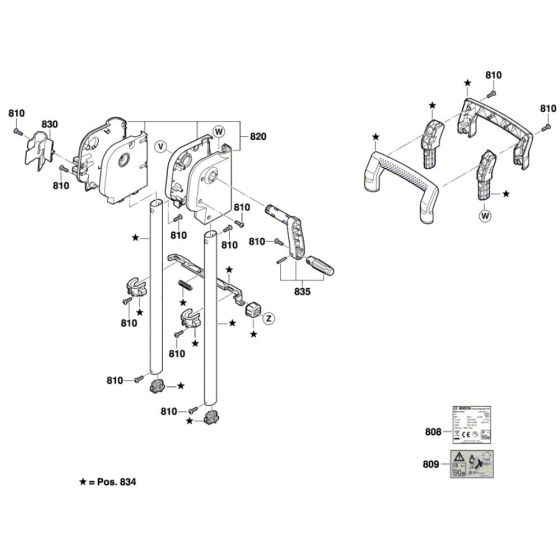 Bosch AdvancedAquatak 160 Assembly