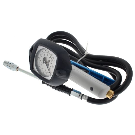 PCL Airforce Tyre Inflator 0-170 Psi & 0-12 Bar, 2.7m Hose TCO Connector - AFG1H06