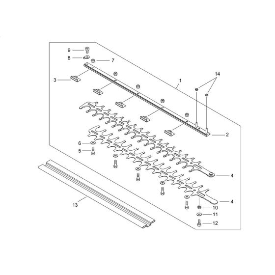 Cutting Blade for Shindaiwa AH243S-LW