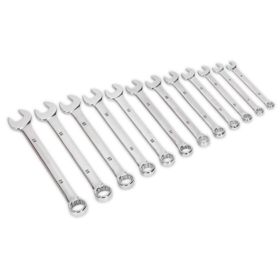 Combination Spanner Set 12pc Metric Sealey Part No. AK63261