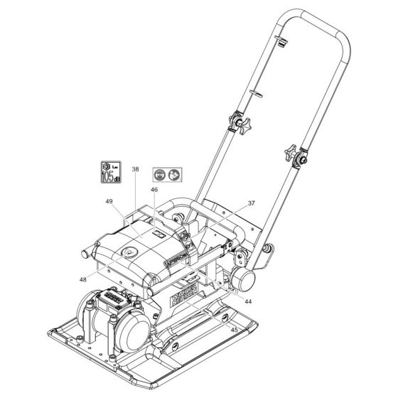 Decals for Wacker AP1850e