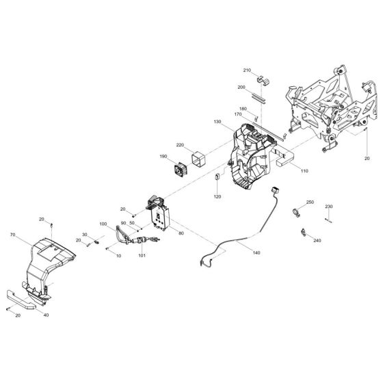 Drive System for Wacker APU3050e