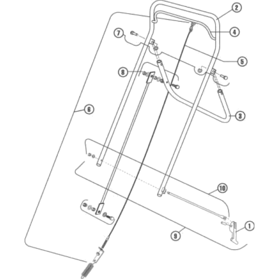 Handle and Controls Assembly
