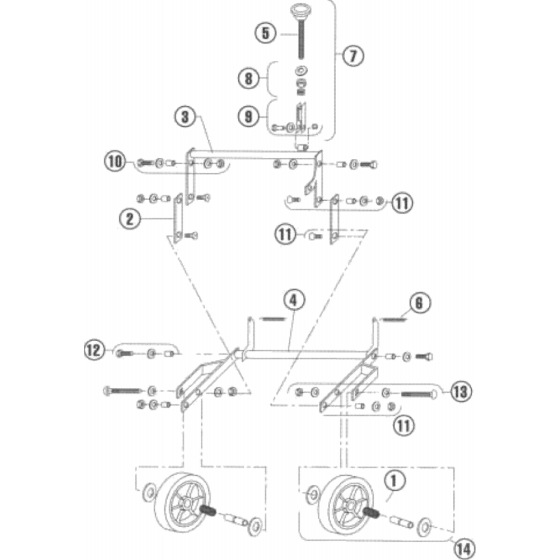 Rear Wheel Assembly