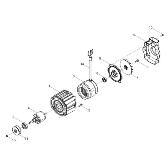 Motor Assembly for AS50e