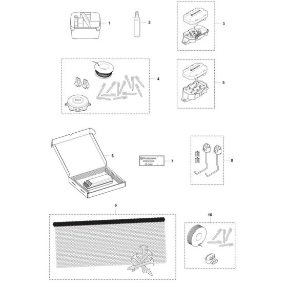 Accessories for Husqvarna Automower Aspire R4