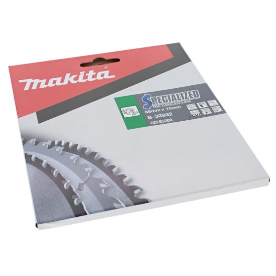 Specialised TCT 20T Wood Blade for Makita HS301D Circular Saw - B-32932