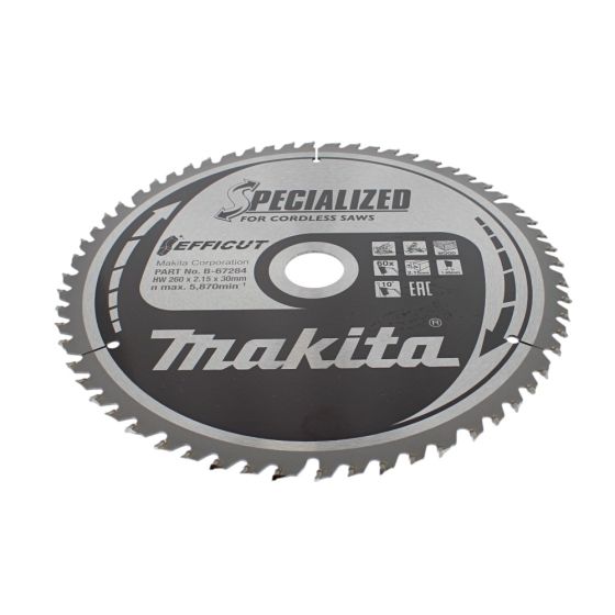 Saw Blade Tct (260x30x60t) for Makita LS1018L Mitre Saw - B-67284