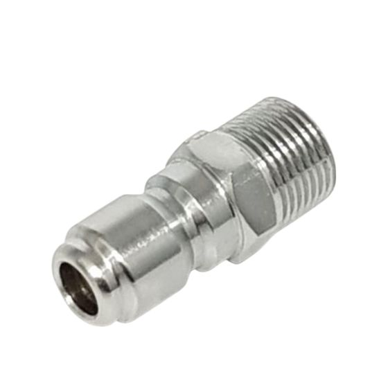 Msq Duraklix H.P Qr Male Plug 3/8"M - B14.9191m - V-TUF Pressure Washer Parts - B14.9191M