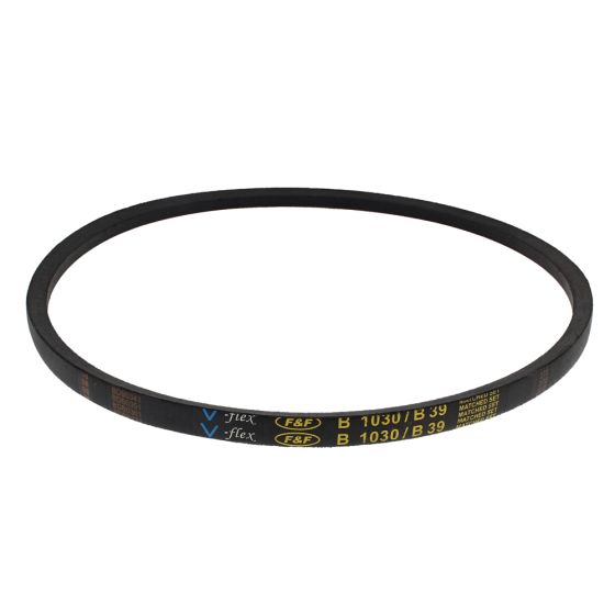 B39 Smooth Rubber Drive V-Belt - Circ.39", Width: 17mm, Height: 11mm