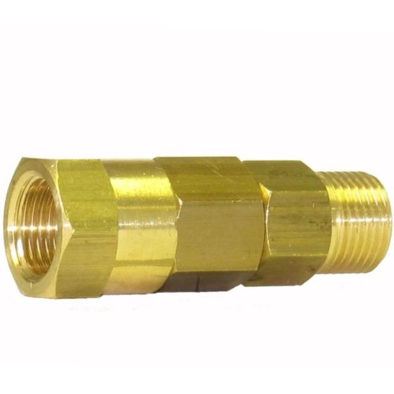 Swivel Straight - Brass 1/2m X 1/2f - 280 Bar - B5.312 - V-TUF Pressure Washer Parts - B5.312