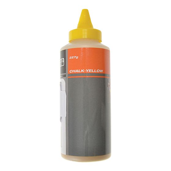 Chalk Powder Tube 300g Yellow by Bahco - CHALK-YELLOW
