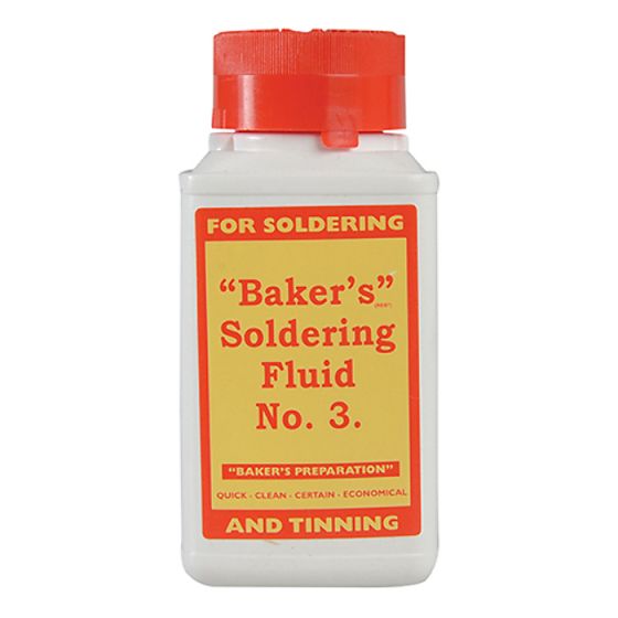 No.3 Soldering Fluid 125ml by Bakers - 61037