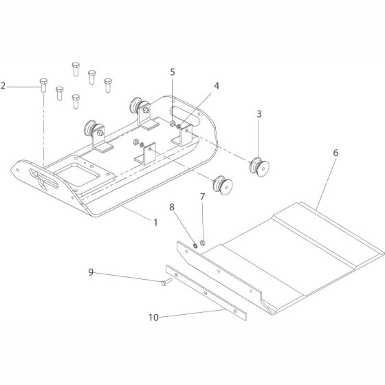 Baseplate Assembly for Belle PCX