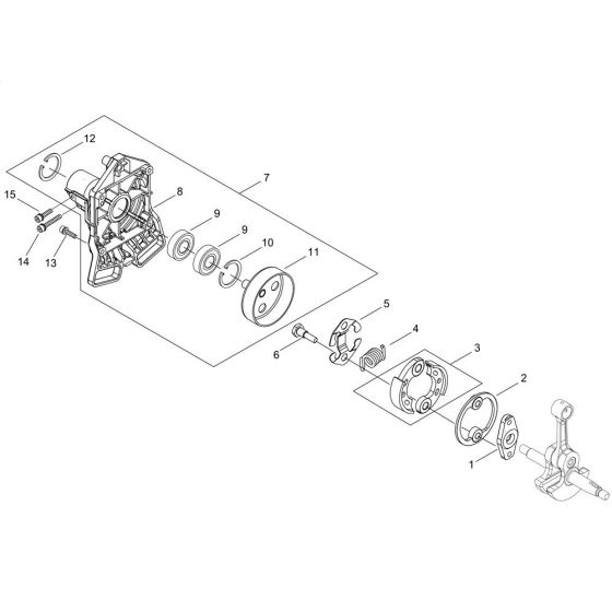 Clutch for ECHO BCLS-520ES