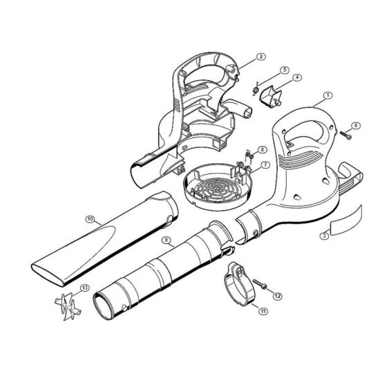 Housing Assembly for BE 600
