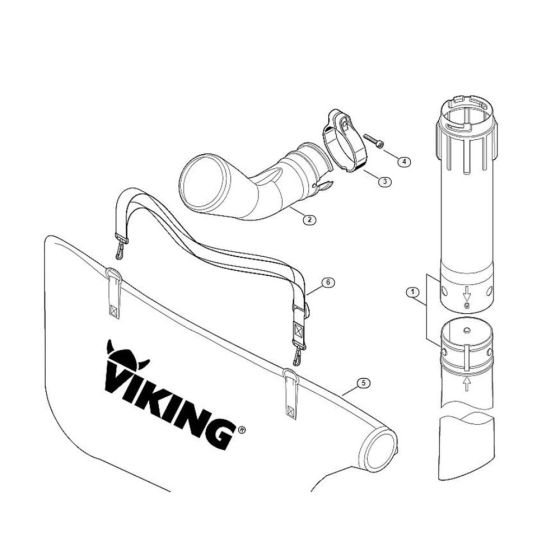 Vacuum Attachment for Stihl BE 600