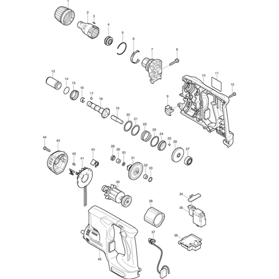Makita BFS440 Assembly