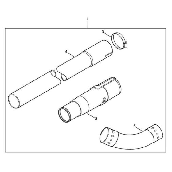 Gutter Cleaning Kit for Stihl BG 55