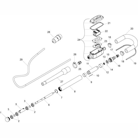BGN+70 Assembly for Altrad Belle BGN Poker