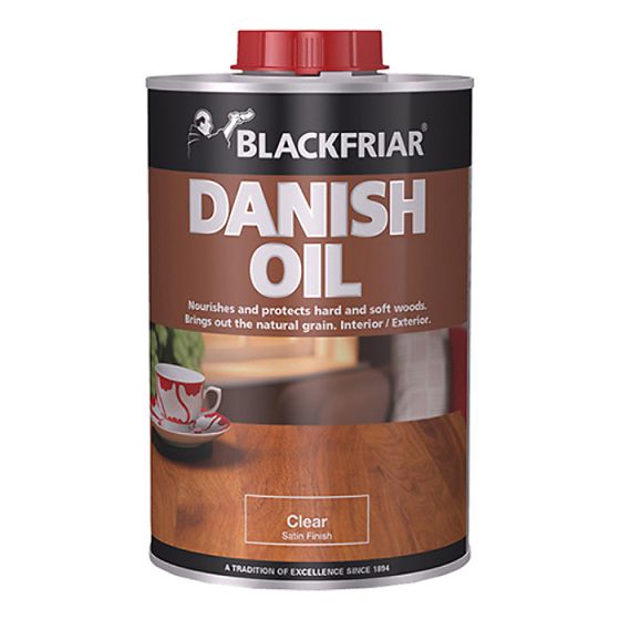 Danish Oil Clear 1 Litre by Blackfriar - BF0771001D1