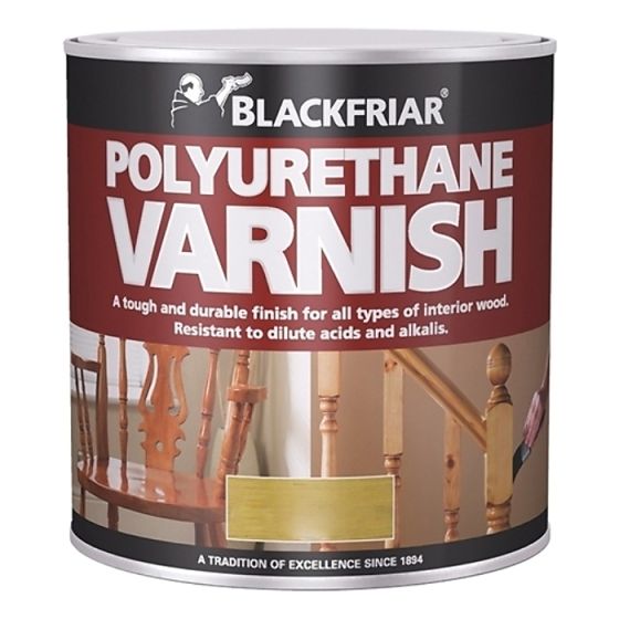 Polyurethane Varnish P85 Dark Jacobean Gloss 500ml by Blackfriar - BF0250010E1