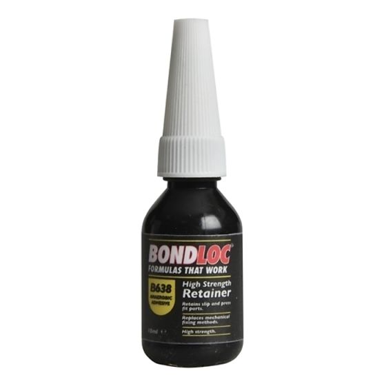 B638 High Strength Retaining Compound 10ml by Bondloc - B638-10