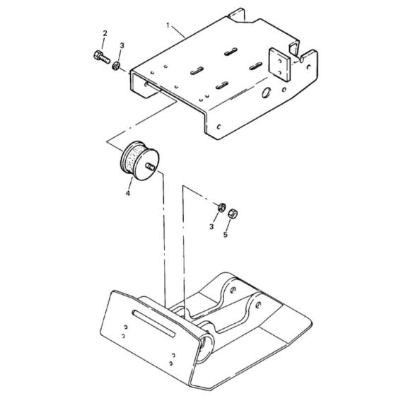 Frame Assembly for Bomag BP 15/45