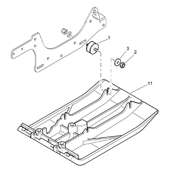 Base Plate Assembly for Bomag