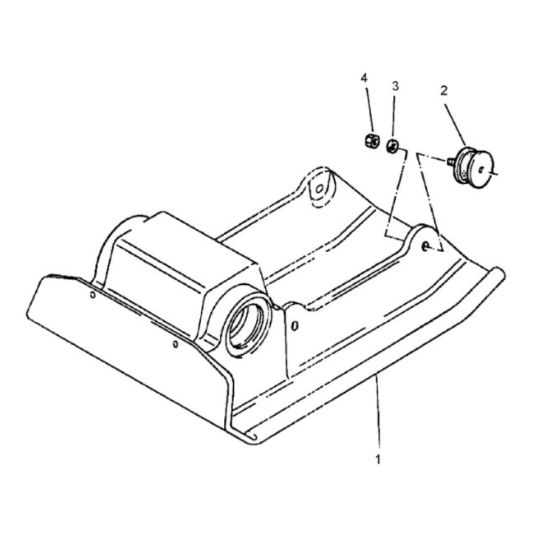 Base Plate Assembly for Bomag