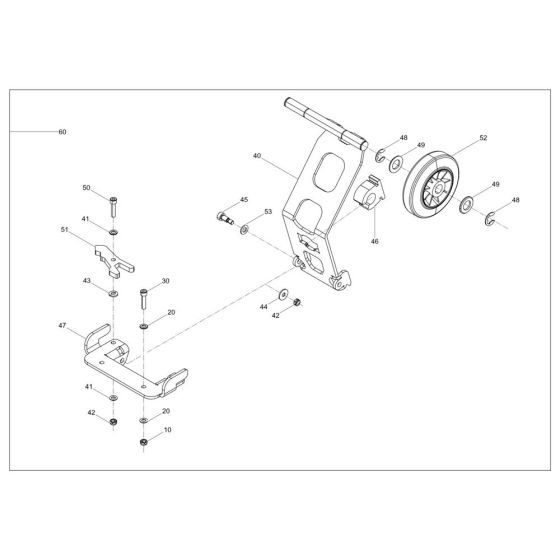 Trolley Assembly for Wacker