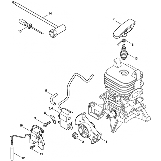 Ignition System for Stihl BR350