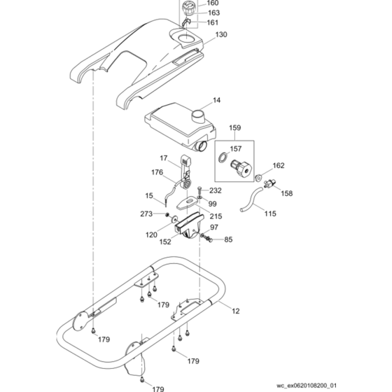 Guide Handle for Wacker BS60-4