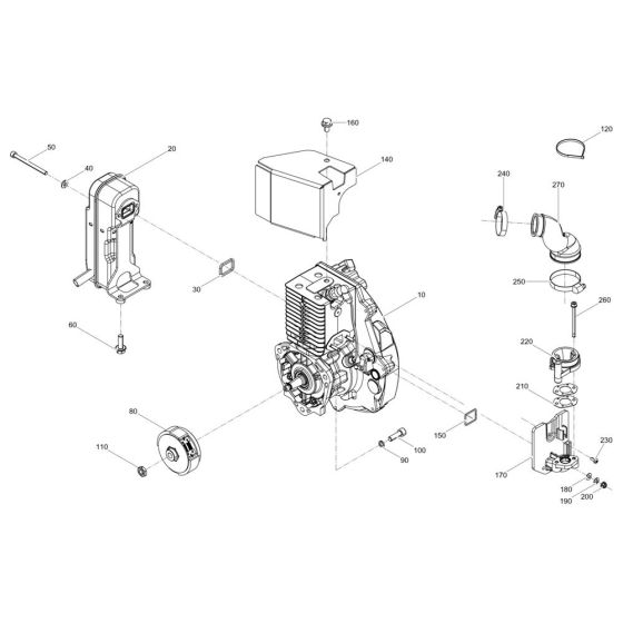 Engine Assembly for Wacker BS62-2