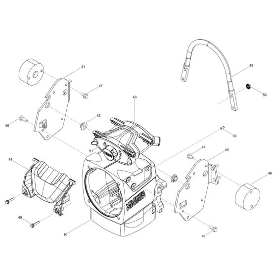 Crankcase Assembly for BS62-4